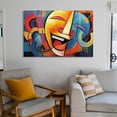 thumbnail image 6 of Abstract Art Work Child Happy Poster Decorative Painting Canvas Wall Art Living Room Posters Bedroom Painting,Unframe-style,16x24inch(40x60cm), 6 of 8