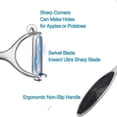 thumbnail image 4 of Vegetable Peeler For Kitchen, Potato Peelers For Fruit Blade, 4 of 5
