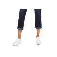 thumbnail image 3 of Style & Co Women's Curvy Fit Cuffed Girlfriend Jeans Blue Size 16, 3 of 3