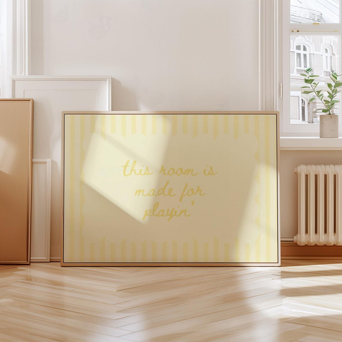 This Room Is Made For Playin s Room Decor Playroom Wall Decor 's Room Nursery Sign Toddler Wall Decor Toddler Bedroom Yellow