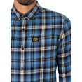 thumbnail image 4 of Superdry Cotton Lumberjack Shirt, Blue, 4 of 6