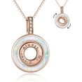 thumbnail image 2 of JKR Gifts for Sister from Brother/Sisters Sterling Silver Sister Necklace Graduation Birthday Gifts for Sisters, 2 of 9
