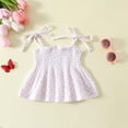 thumbnail image 5 of Zanarzt Toddler Girl Clothing Set Baby Girl Clothes Toddler Girl Summer Outfits Cami Ruffle Tops Pants Kids Floral Clothing Set White,2-3 Years, 5 of 9