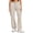 Beige women's cargo pants a1, variant on Cagogo Women's Drawstring Cargo Pants Straight Leg Loose Fit Solid Casual Everyday Active Long Trousers Summer Hiking Travel Lounge Pants, Purple XL