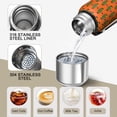 thumbnail image 3 of Halloween Pattern 20oz Stainless Steel Thermal Bottle with Tea Filter and Cup Lid, Vacuum Insulated Coffee Mug with 316L Inner Liner, Leakproof Travel Thermos for Office, Commute & Outdoor, 3 of 7