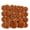 Bronze, variant on 46 Pcs Velvet Christmas Ball Ornaments, Deep Red Flocked Hanging Set in 1.6 2.4 3.1 Inch, Soft Round Baubles for Xmas Tree Decor