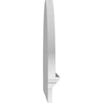 thumbnail image 4 of Ekena Millwork 72"W x 24-7/8"H x 2-3/4"P Elliptical Smooth Architectural Grade PVC Combination Pediment, 4 of 7