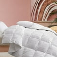 thumbnail image 4 of Peace Nest 500 Thread Count All Season White Goose Down Fiber and Feather Comforter, King, 4 of 6