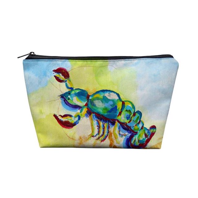 Betsy Drake PC1137 8.5 x 6 in. Colorful Lobster Pouch