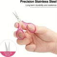 thumbnail image 4 of Mini Precision Craft Scissors For Paper Cutting Scrapbooking Sewing 1pc, 4 of 7