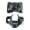 Black, variant on Fixrightpro Kazuma Meerkat Fender Set, Plastic, ATV Parts, Black