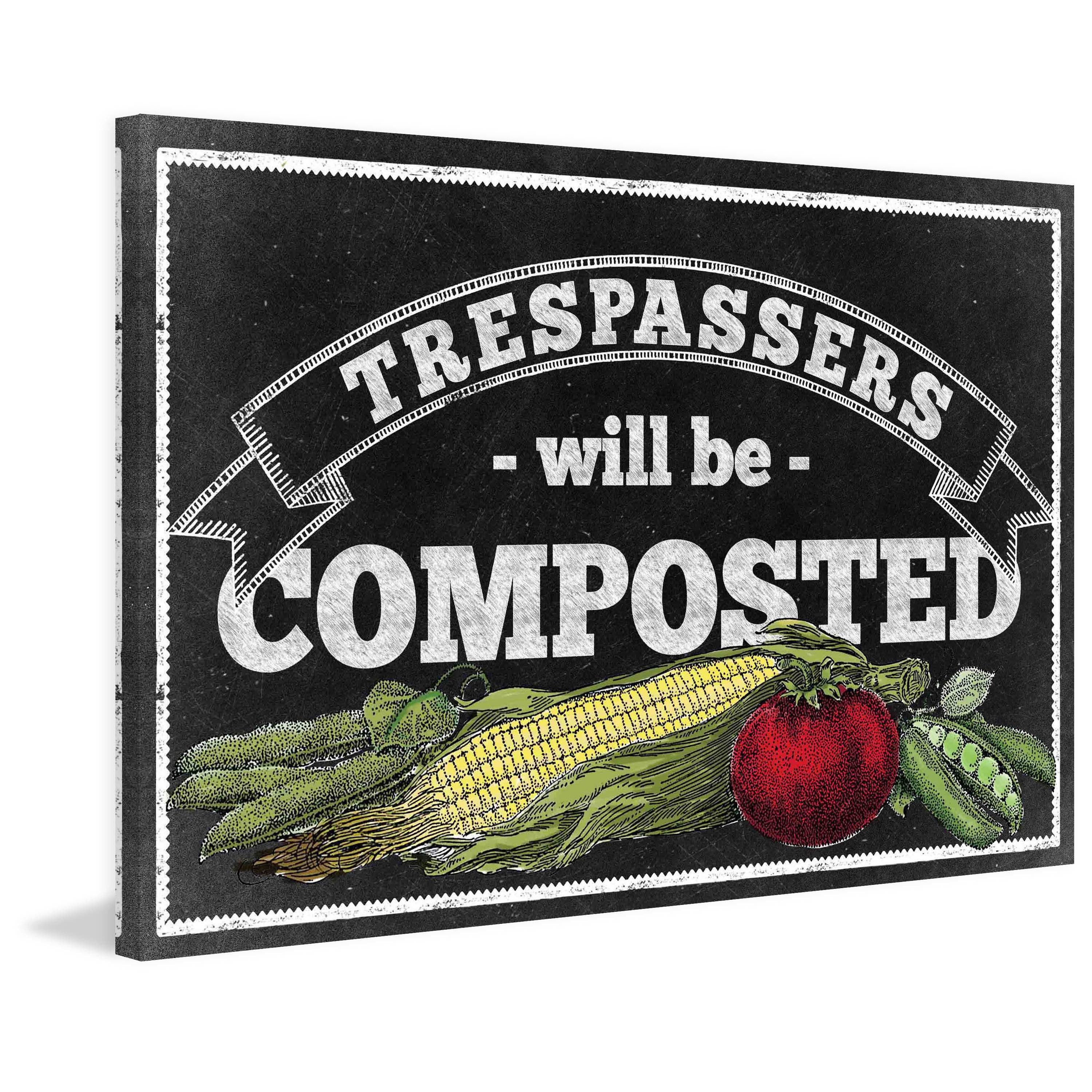 Marmont Hill "Veggies Chalk" Painting Print on Canvas