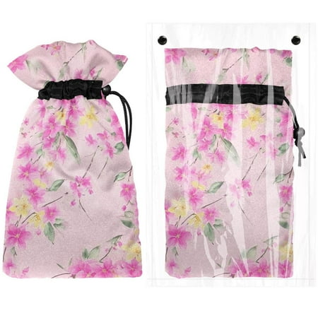 

Josid Floral Pattern Reusable Outdoor Faucet Insulation Covers Waterproof and Freeze-Resistant Spigot Protector Bags 2 Pack 11 x 6.9