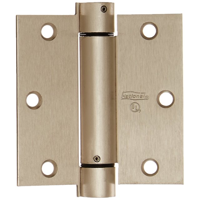 Bisagra para puerta National Hardware N350-777, 8,9 cm, níquel satinado