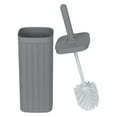 thumbnail image 2 of Bath Bliss 2 Pack Sailor Knot Toilet Brush in Grey, 2 of 4