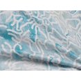 thumbnail image 5 of oneOone Rayon Turquoise Blue Fabric Abstract Line Drawing Floral Sewing Craft Projects Fabric Prints By Yard 56 Inch Wide, 5 of 5