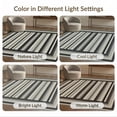 thumbnail image 7 of ODIKA Layering Bold Tone Bands Symmetrical Abstract Stripe Striped Non-Slip Low Profile for Guest Room, Lounge, Apartment, 7 of 7