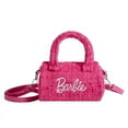 thumbnail image 1 of Pink Handbag for Barbie Woman Girl, Pink Shoulder Bag, Outdoor Accessories, 1 of 4