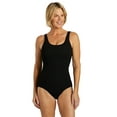 thumbnail image 6 of Sporti Textured Chlorine Resistant One Piece Slimsuit, High Cut, Soft Cup (Women’s), 6 of 11