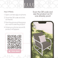 thumbnail image 6 of Elle Decor Mirabelle Outdoor Accent Chair, Gold, 6 of 15