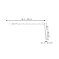 thumbnail image 2 of Miangastore 3pcs Umbrella Pin Chain: Patio Parasols Pin Chain Fixator Replacement - Outdoor Steel Fixing Accessories For Garden Parasols Terrace Umbrellas, 2 of 9