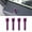 Purple, variant on MODANU 4 Pcs Car Door Lock Knobs, Door Lift Bolt Auto Inner Door Pull Pins, Aluminum Alloy Door Lock Cover Decor, Universal Car Accessories for Most Cars, Trucks (1.96×0.47", Black)