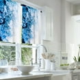 thumbnail image 2 of LALILO Kitchen Curtains and Valances Set of 3 36" Waving Window Treatment Tiers for Window Decor, 2 of 5