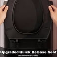 thumbnail image 3 of Sunrinx One-Piece Toilet, Tornado Dual Flush 1.1/1.6 GPF, ADA 17" Seat, Matte Black, 3 of 10