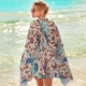 thumbnail image 4 of Microfiber Beach Towel Super Colorful Bath Towel Sandproof Beach Blanket Multi-Purpose Towel For Travel Swimming Pool 30x60 Inch, 4 of 8