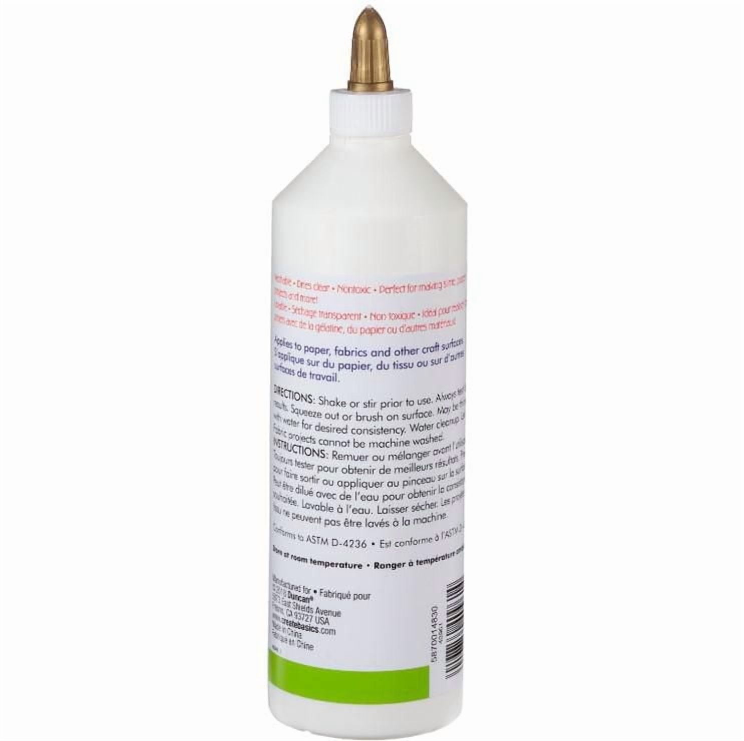 Create Basics Colle Tout Usage Épaisse, 4 oz (118 mL), Idéale pour Loisirs Créatifs, Salles de Classe et Activités de Groupe