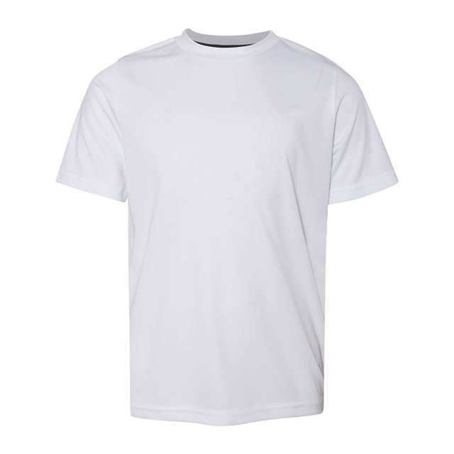 Russell Athletic Youth Core Performance Short Sleeve T-Shirt, L, White