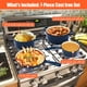 thumbnail image 2 of Juego de utensilios de cocina de hierro fundido esmaltado antiadherente QuliMetal, sartén, 7 piezas con tapa, olla holandesa redonda y saludable para hornear pan de masa madre, apta para horno hasta 2, 2 of 5