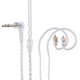 thumbnail image 3 of Kuymtek Cable doblado MMCX L para auriculares de 4 núcleos para Shure SE535 SE846 UE900 DZ7 DZ9 DZX Kuymtek Componentes de la computadora, 3 of 8