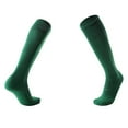 thumbnail image 2 of Wuxian Funny Socks Compression Socks Men Solid Color Long Comfortable Non Stocking Soft Football Athletic Fuzzy Socks,Green,One Size, 2 of 4
