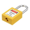 thumbnail image 4 of Unique Bargains Lockout Tagout Locks with Key, Loto Locks Safety Padlock Keyed Different with Lockout Tag Style 1, Yellow, 4 of 6