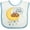 White and Blue, variant on Inktastic I Love My Mommy Boys or Girls Baby Bib