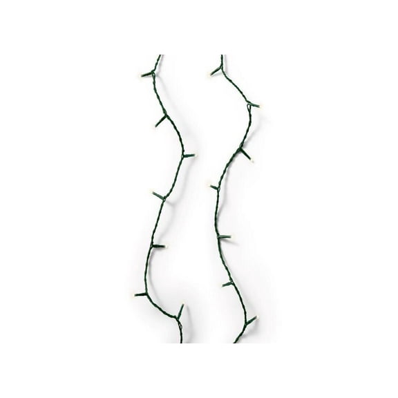 Celebrations 9080478 61.35 ft. Gold LED Clear & Warm White Christmas Lights - 250 Count