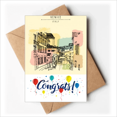thumbnail image 1 of Italie Venise Modèle de Mariage Cartes Félicitations Enveloppes de Voeux, 1 of 3