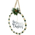 thumbnail image 4 of Northlight 12" Beaded Merry Christmas Wall Decoration, 4 of 6