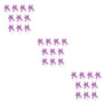 thumbnail image 3 of Ounissouiy 10 piezas Bow Pull Decor Festive Packing Crafts Ligero Hand-Pulled Flower Wedding Christmas Car Heart / Light Purple Type1 NO1, 3 of 6