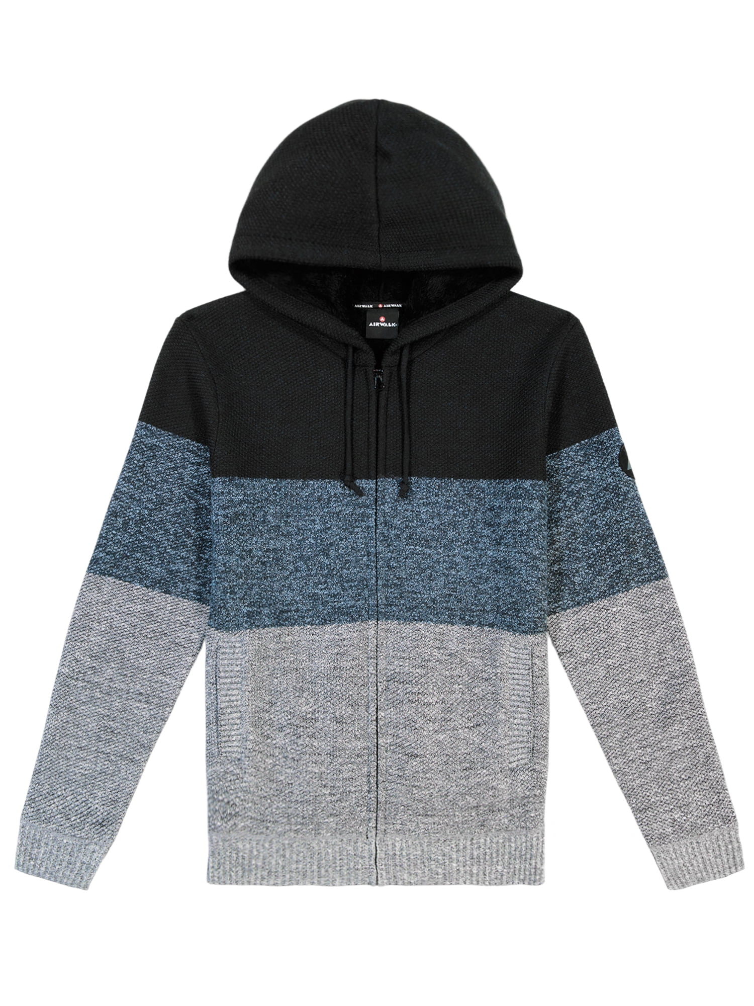 Airwalk Men's & Big Men's Sweater Zip-Up Hoodie, Sizes S-2XL