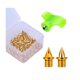 thumbnail image 4 of 50 clavos de repuesto para zapatas de pista, antideslizantes y ligeros. Oro, 4 of 9