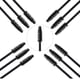 thumbnail image 3 of Cepillo de cejas Cepillos de pestañas desechables portátiles Mascara Herramientas de cepillado Spoolies Belleza Herramienta de maquillaje cosmético para mujeres Type5 100 piezas sidaley CE001563-05, 3 of 7