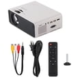 thumbnail image 2 of Proyector wifi de cine en casa usb proyector LED HD portátil cine en casa USB para 480P 110-240V enchufe blanco de EE UU, 2 of 8