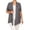 Charcoal, variant on Women's Casual Open Front Short Sleeve Cardigan