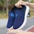 thumbnail image 5 of Xiaoxatg Comfortable Women's Sneakers for Everyday Wear Sleek -On Shoes Ideal for Casual Outfits and Dates Versatile Footwear for Any Season 5.5 Blue, 5 of 9