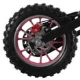 thumbnail image 3 of Fompes Dirt Bike, 49cc 2-Stroke Gas Mini Bike for Kids Off Road Mini Motorcycle with Front Fork and Shock Absorption, Up to 25Mph, Pink, 3 of 20