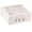 White, variant on Tea Storage Organizer with Clear Acrylic Top Window,9 Compartments Eco-Friendly Tea Bag Holder, Multi-Functional Storage Box