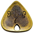 thumbnail image 5 of Púa de guitarra de metal Accesorios para instrumentos de púa de guitarra de zinc (Color bronce) Ndcxsfigh Nuevos Originales, 5 of 5