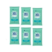 6 Pack Wet Ones Sensitive Skin Hand Wipes Travel Pack, Fragrance Free, 20 Ct